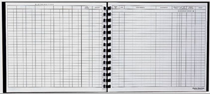 business check register large check register