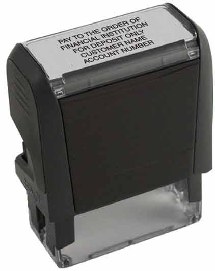 Self-Inking Endorsement Stamp 1