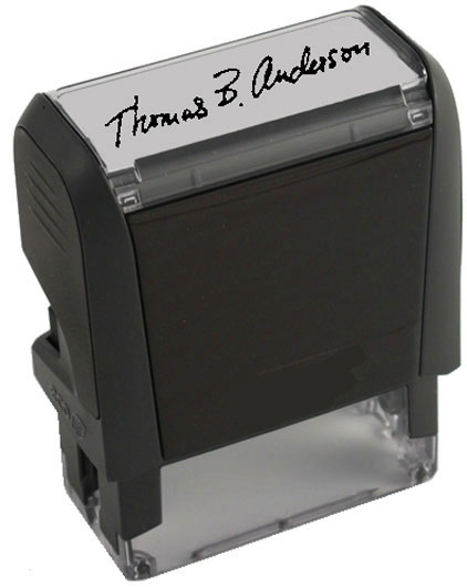 Self-Inking Signature Stamp 1