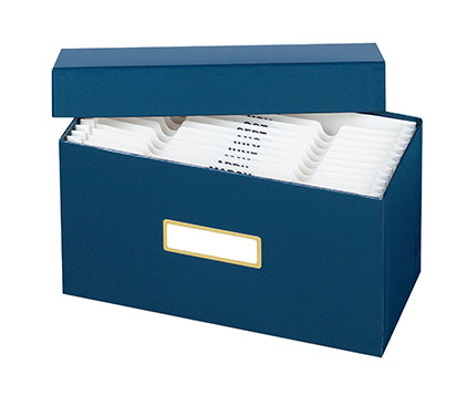 Cancelled Checks Storage Box 