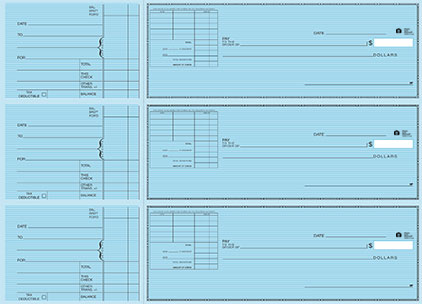 ValuePack<sup><small>�</small></sup> Three-To-A-Page Accounts Payable CC Checks 1