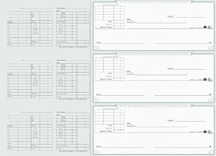 ValuePack<sup><small>�</small></sup> Three-To-A-Page Payroll XR Checks 1