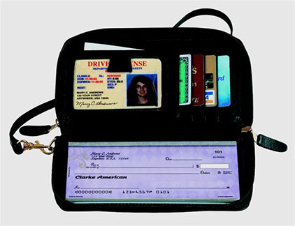 Double Zippered Wallet ™ 1