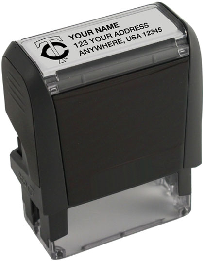 Minnesota Ink Stamp Minnesota Twins™ Address Stamp, by Harland Clarke