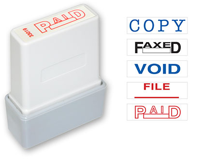 Pre-Inked Stamp Starter Kit 1