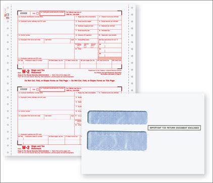 Tax Form Bundle Cont. W-2  1