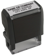 Self-Inking Address Stamp
