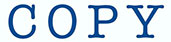 Pre-Inked COPY Stamp