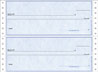Continuous Form 402 Checks with Lines