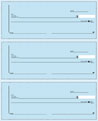 Three-To-A-Page MS Checks